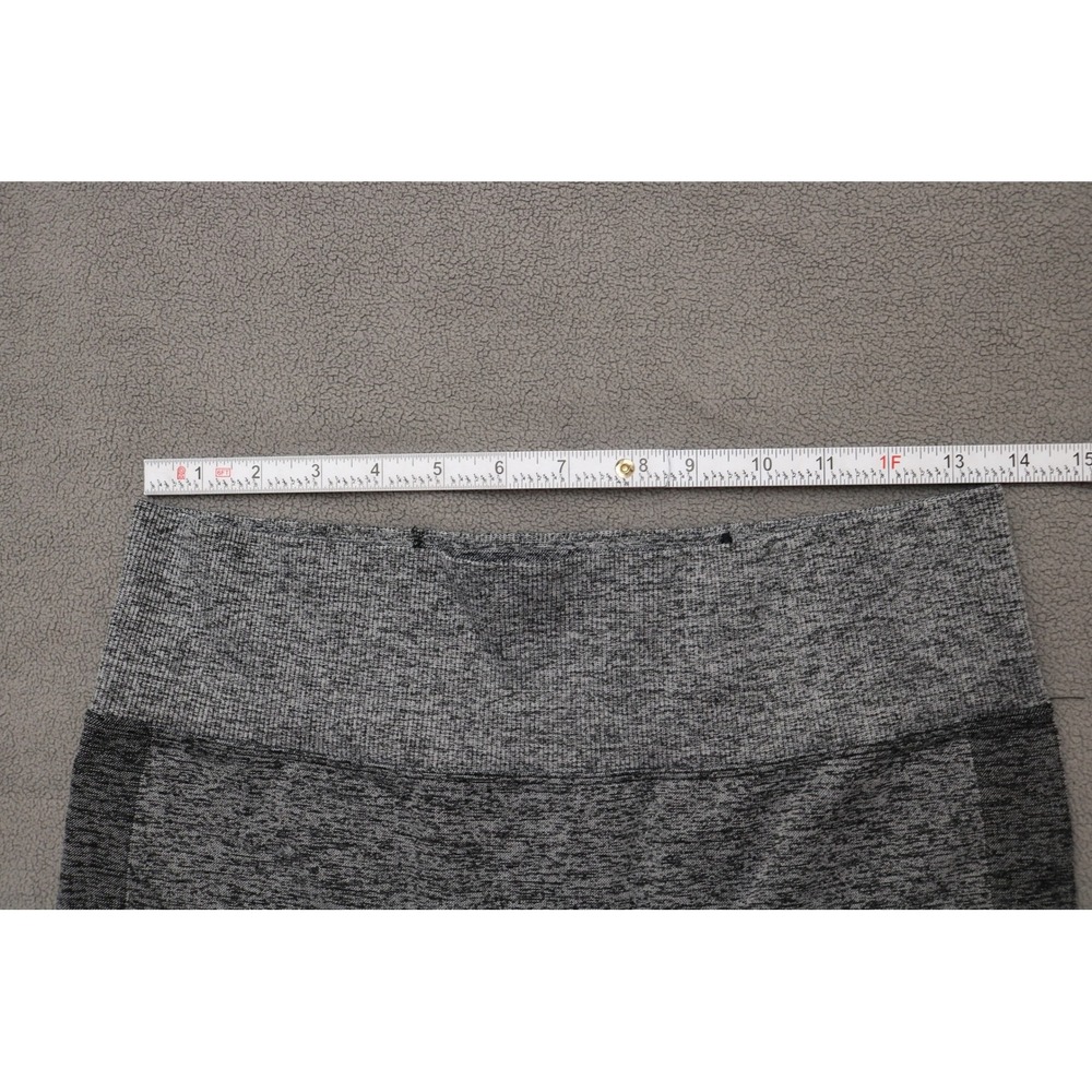 PINK Active Seamless High Rise Leggings Women XL Gray Marled Athletic Workout VS - Picture 5 of 11